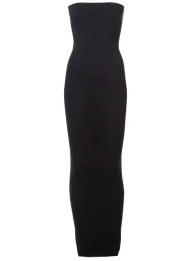 Shop Wolford Fatal Strapless Dress In Black