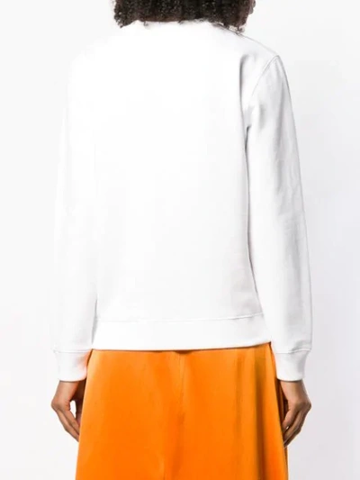 Shop Coach Shadow Rexy Sweater In White