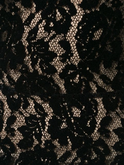 Shop Christopher Kane Patchwork Lace Dress In Black