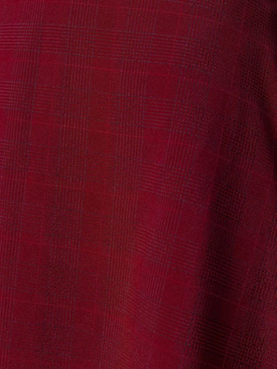 Pre-owned Jean Paul Gaultier Karierter Minirock In Red