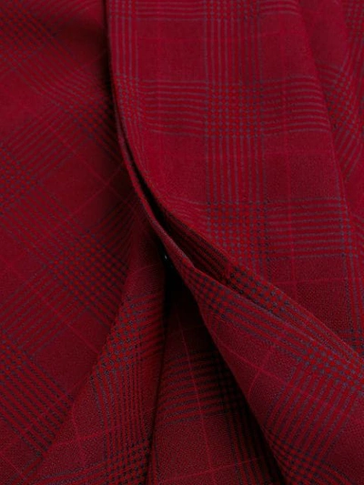 Pre-owned Jean Paul Gaultier Karierter Minirock In Red