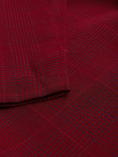 Pre-owned Jean Paul Gaultier Karierter Minirock In Red