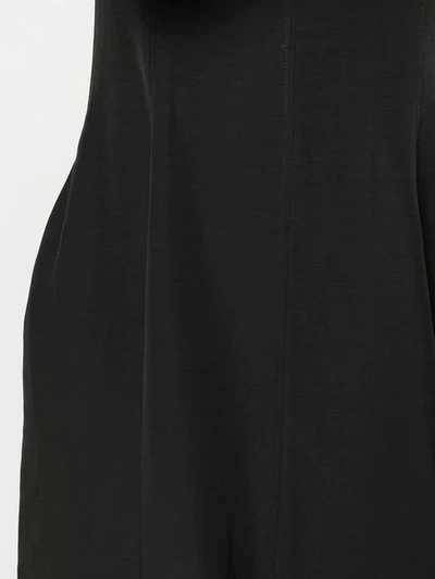 Shop Jil Sander Puff Skirt Dress In Black