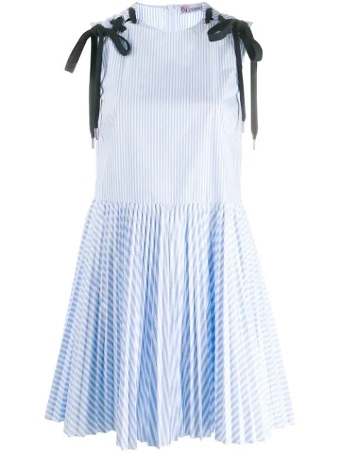 red valentino blue dress