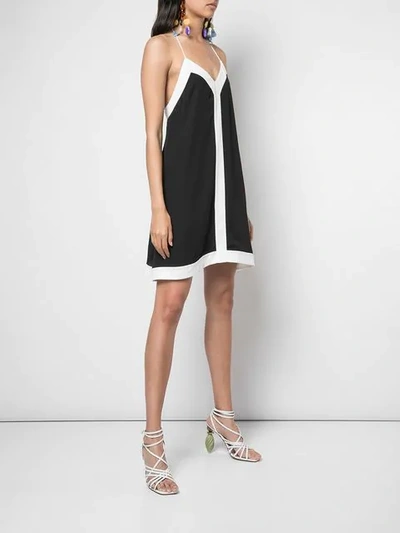Shop Alice And Olivia Alexi Dress In Black