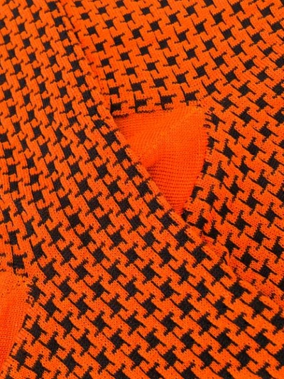 Shop Marni Patterned Socks In Jqr17 Carrot 