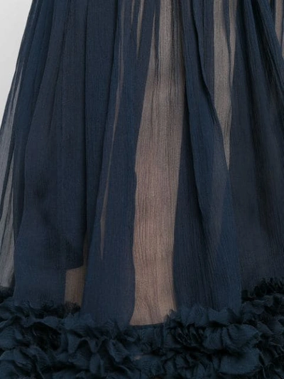 Shop Stella Mccartney Valda Dress In Blue