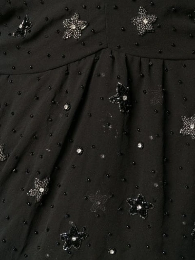 AMIRI 刺绣礼服 - 黑色
