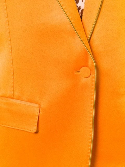 Shop Haider Ackermann Tailored Blazer In Orange