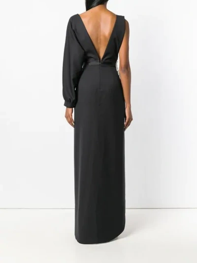 Shop Loulou Angel Dress In Black