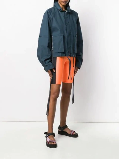 Shop Ambush Parka Jacket In Blue