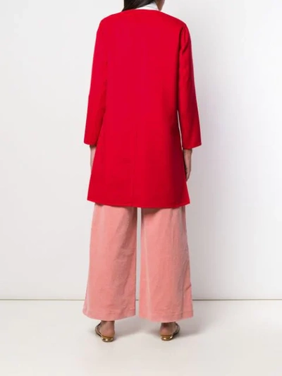 Shop Antonelli Dallas Coat In Red