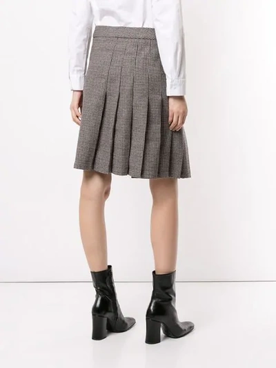 Shop Zambesi Pleated College Skirt In Grey