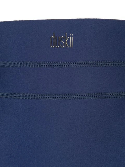Shop Duskii High Waisted Bikini Bottoms In Blue