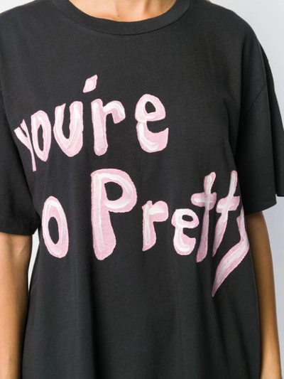 Shop Lost Daze You're So Pretty T-shirt In Black