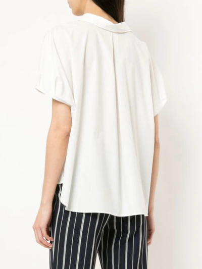 Shop Guild Prime V-neck Shirt In White
