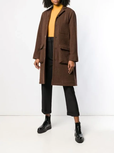 Shop Toogood Photographer Coat - Brown