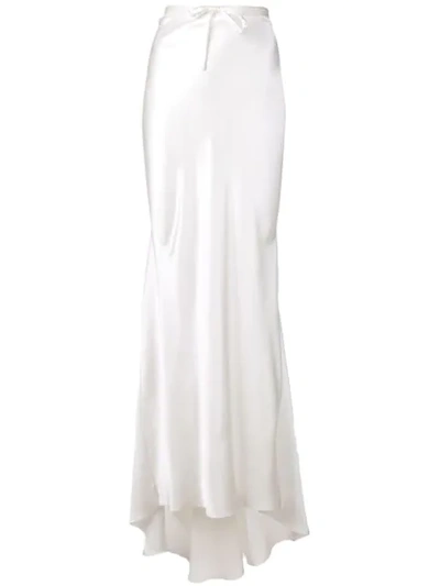 Shop Ann Demeulemeester Mermaid Skirt In White