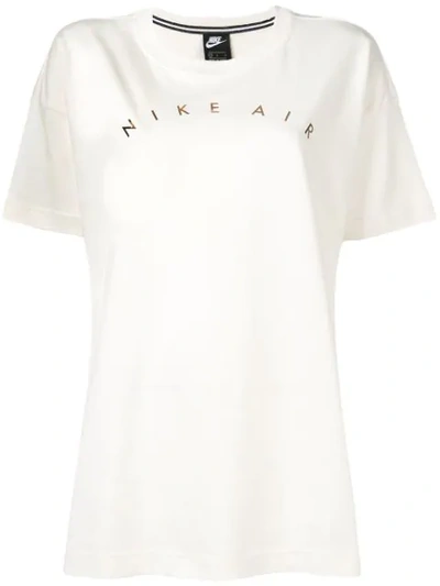 Shop Nike Air Print T In White