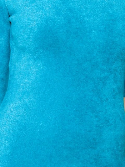 BALENCIAGA FITTED DRESS - 蓝色