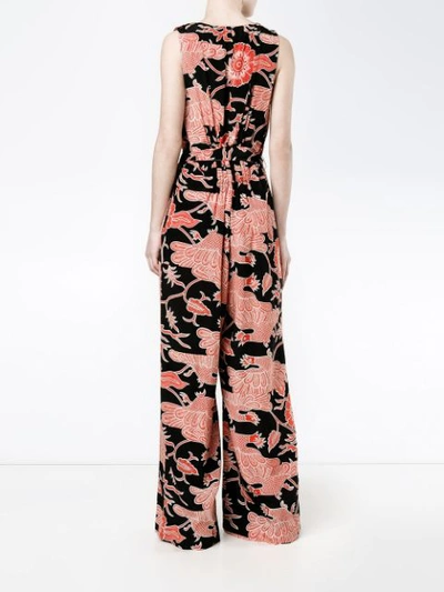 Shop Creatures Of The Wind Printed Jumpsuit In Black