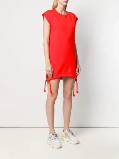 Shop Philosophy Di Lorenzo Serafini Straight-cut Dress - Red