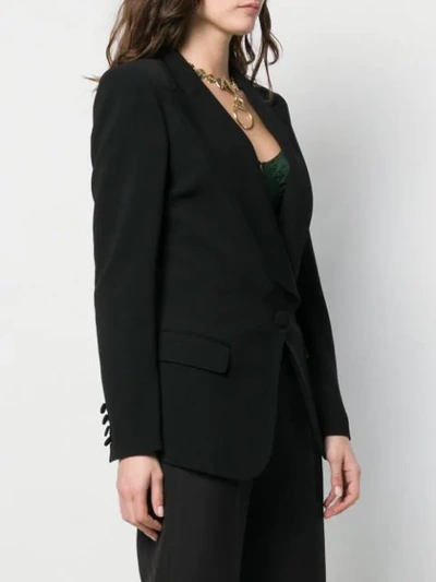 Pre-owned Jean Paul Gaultier Vintage Fitted Blazer In Black