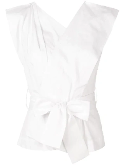 Shop Vivienne Westwood V-neck Shirt In White