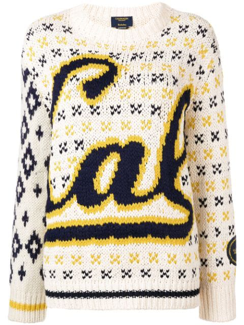 calvin klein yellow sweater
