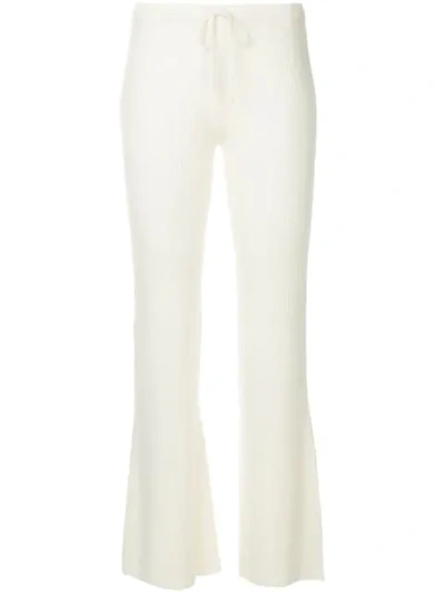 Shop Madeleine Thompson Corellia Trousers In White