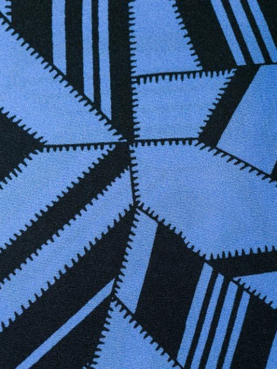 Shop Chloé Geometric Print Shirt - Blue