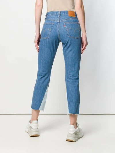 Shop Levi's 501® Crop Jeans In Blue
