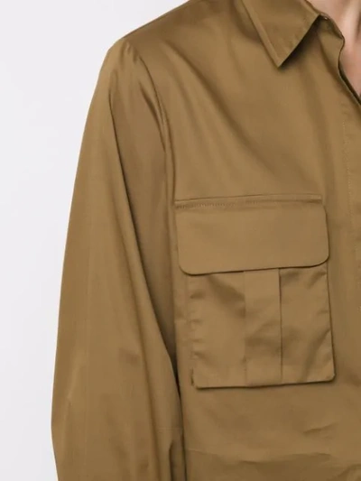 Shop Andrea Marques Military Shirt In Green