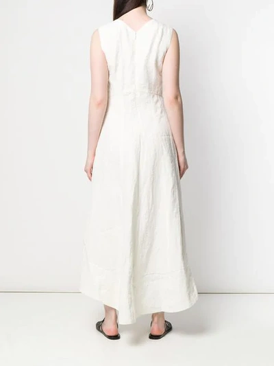 Shop Sonia Rykiel Flared Long Dress In White