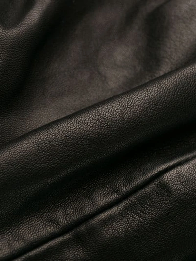 P.a.r.o.s.h Parosh Drape Detail Skirt In Black