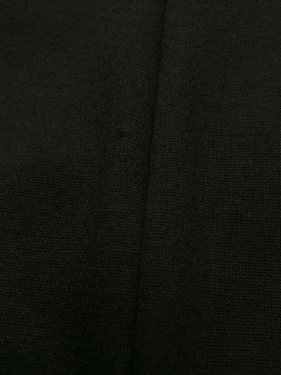 P.a.r.o.s.h Parosh Drape Detail Skirt In Black