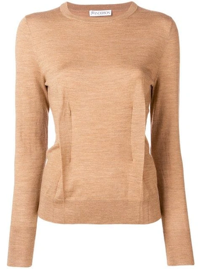 Shop Jw Anderson Basic Jumper In Neutrals