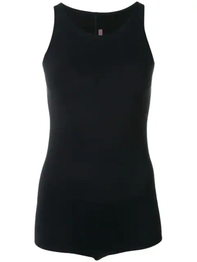 Shop Rick Owens Sleeveless Bodysuit In Black