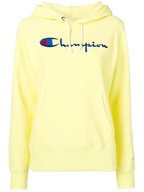 champion hoodie lime green