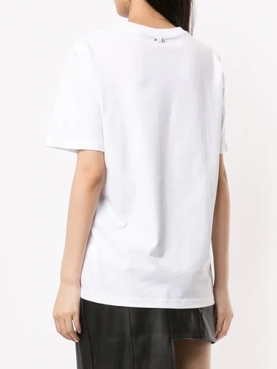 Shop Boyarovskaya Oversized Slogan T-shirt In White