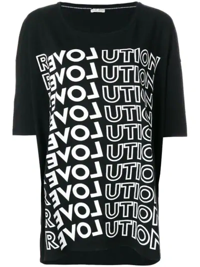Shop Each X Other Revolution Print T In Black