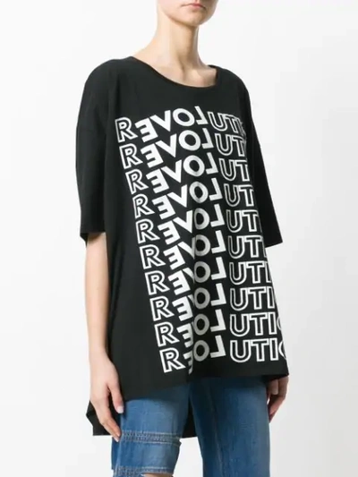 Shop Each X Other Revolution Print T In Black