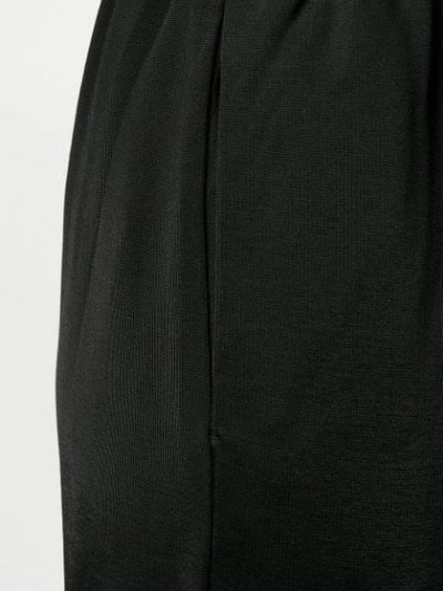 Shop Mm6 Maison Margiela Zip-off Track Pants In Black