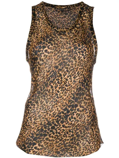 leopard print tank top
