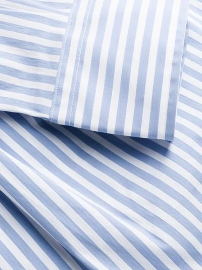 Shop Polo Ralph Lauren Striped Slim Fit Shirt In Blue