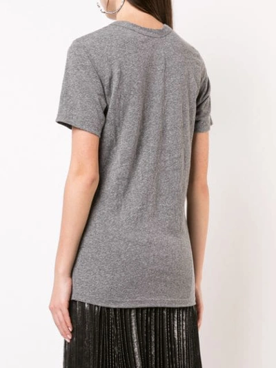 Shop Rodarte Embroidered Heart T In Grey