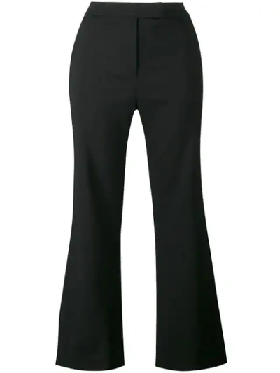 Shop Osman Yasmin Cropped Trousers In Black
