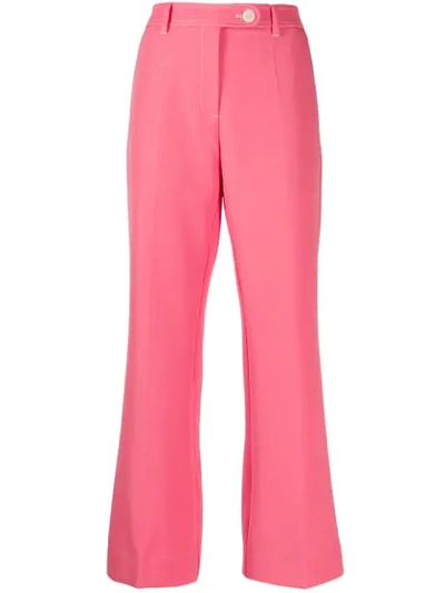 Shop Stine Goya Bob Solid Tailoring Trouser In Pink