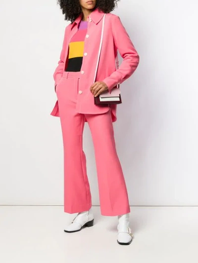 Shop Stine Goya Bob Solid Tailoring Pant In Pink