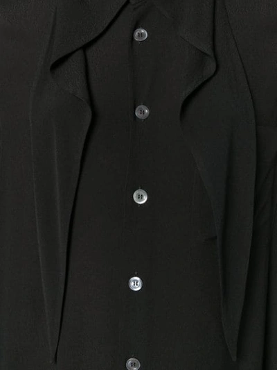Shop Vivienne Westwood Oversized Shirt Dress - Black